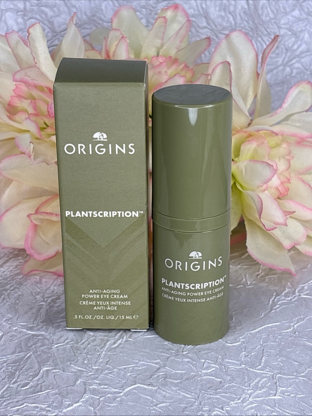 Origins Plantscription Anti-aging Power Eye Cream 0.5 oz/15ml New Full Size Free
